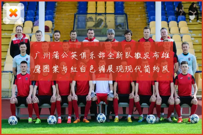 广州蒲公英俱乐部全新队徽发布雄鹰图案与红白色调展现现代简约风格