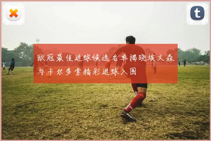 欧冠最佳进球候选名单揭晓埃文森与卡尔多索精彩进球入围